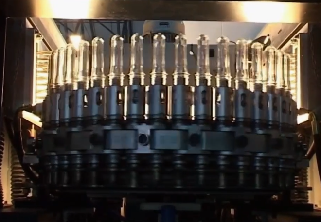 Replacement lamp for SMF blow molder