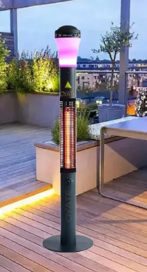 Carbon crystal heater