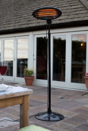 Wall mount heater for porch